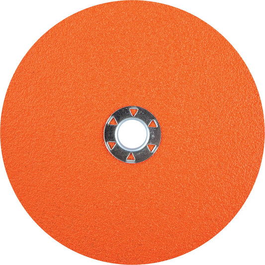 Disque fibre à changement rapide Blaze®X F970, alumine céramique, grain 80, diamètre 7 po x alésage 5/8"-11