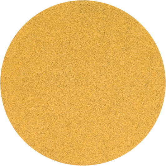 Gold Reserve™ A296 Paper Hook & Loop Disc, 6" Dia., P80 Grit, Aluminum Oxide, C-Weight