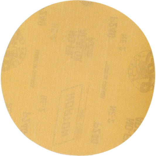 Gold Reserve A296 Paper H&L Vacuum Disc, 6" Dia., 240 Grit, Aluminum Oxide, C-Weight