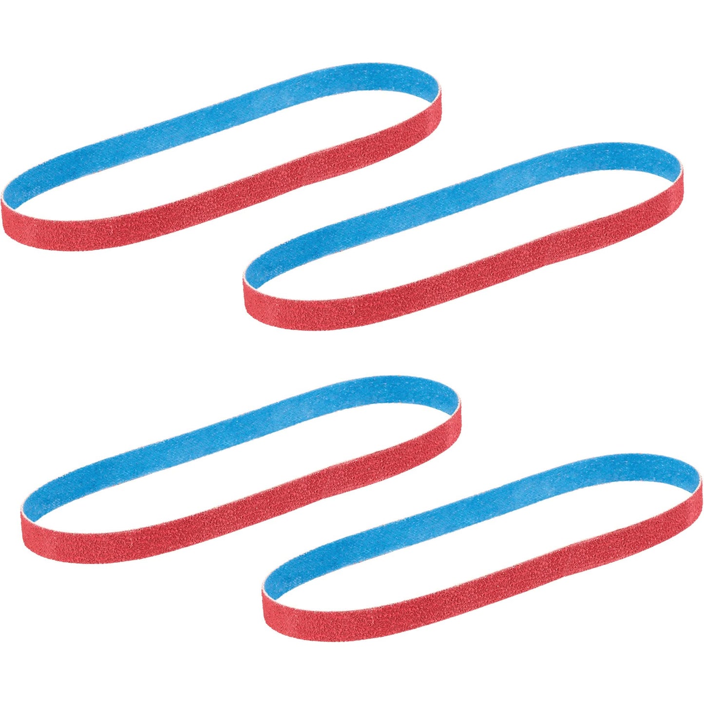 Bandfile Belts, 1/2" W x 18" L, Ceramic, 40 Grit