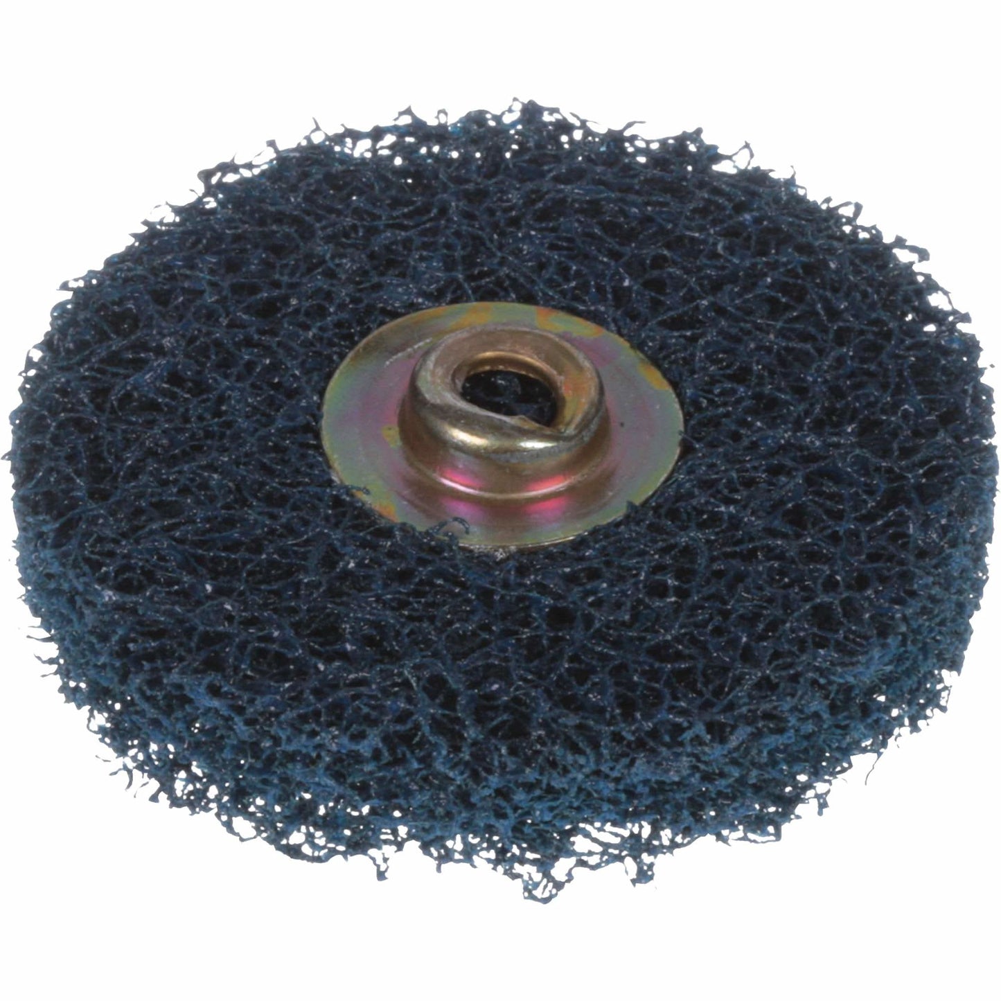 Quick Change Buff and Blend HS Disc, 2" Dia., Medium Grit, Aluminum Oxide