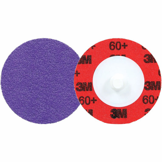 Cubitron™ 3 Roloc™ Durable Edge Disc 1184F, 2" Dia., 60+ Grit, Ceramic