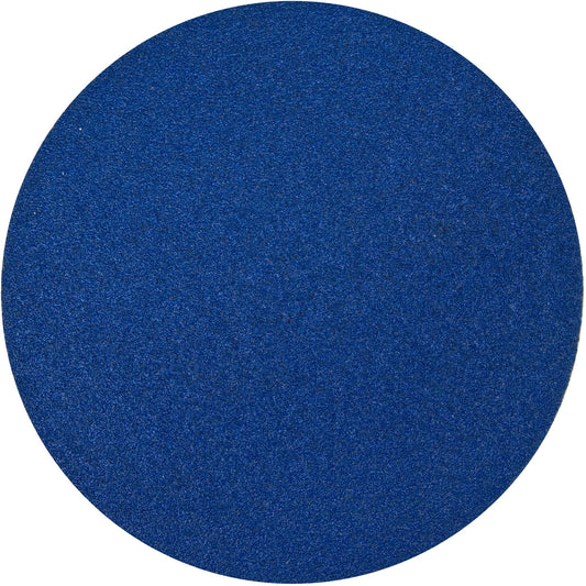 BlueFire® R821P Cloth PSA Disc, 10" Dia., 40 Grit, Zirconia Alumina