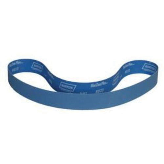 BlueFire® Narrow Benchstand Sanding Belt, 2" W x 48" L, Zirconia Alumina, 36 Grit
