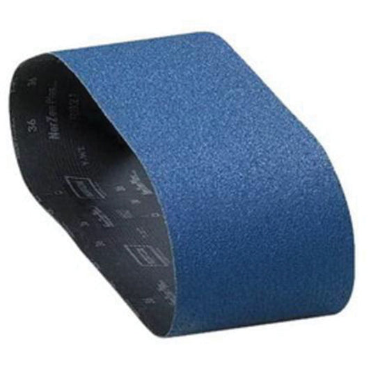 BlueFire® Narrow Benchstand Sanding Belt, 6" W x 48" L, Zirconia Alumina, 40 Grit