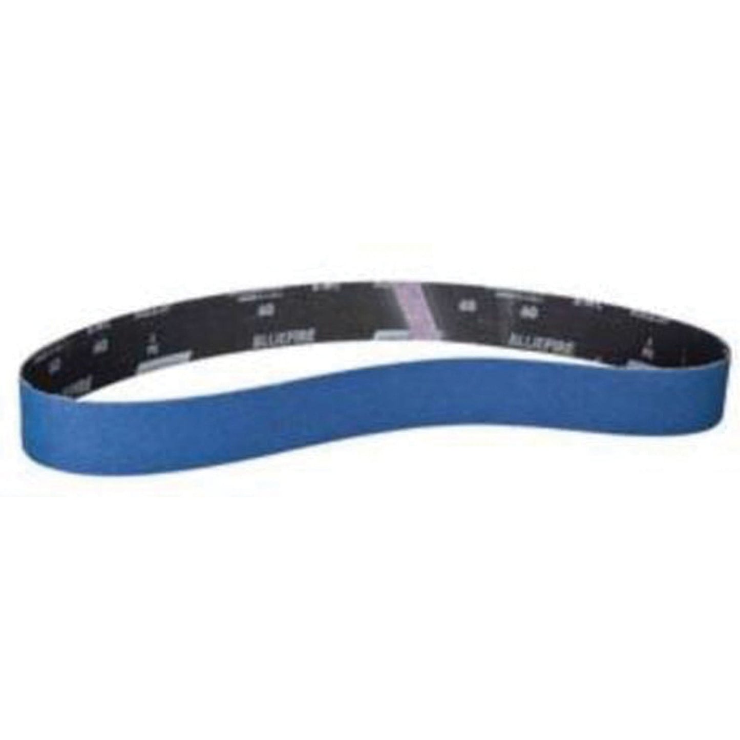 BlueFire® Narrow Benchstand Sanding Belt, 2" W x 48" L, Zirconia Alumina, 60 Grit