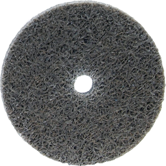 Roue unifiée non tissée Bear-Tex® , 50,8 mm x 6,35 mm, arbre 6,35 mm, grain fin, oxyde d'aluminium