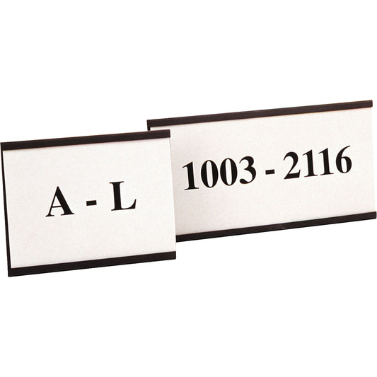 Magnetic Card Holders, Magnetic, 8" L x 1" W