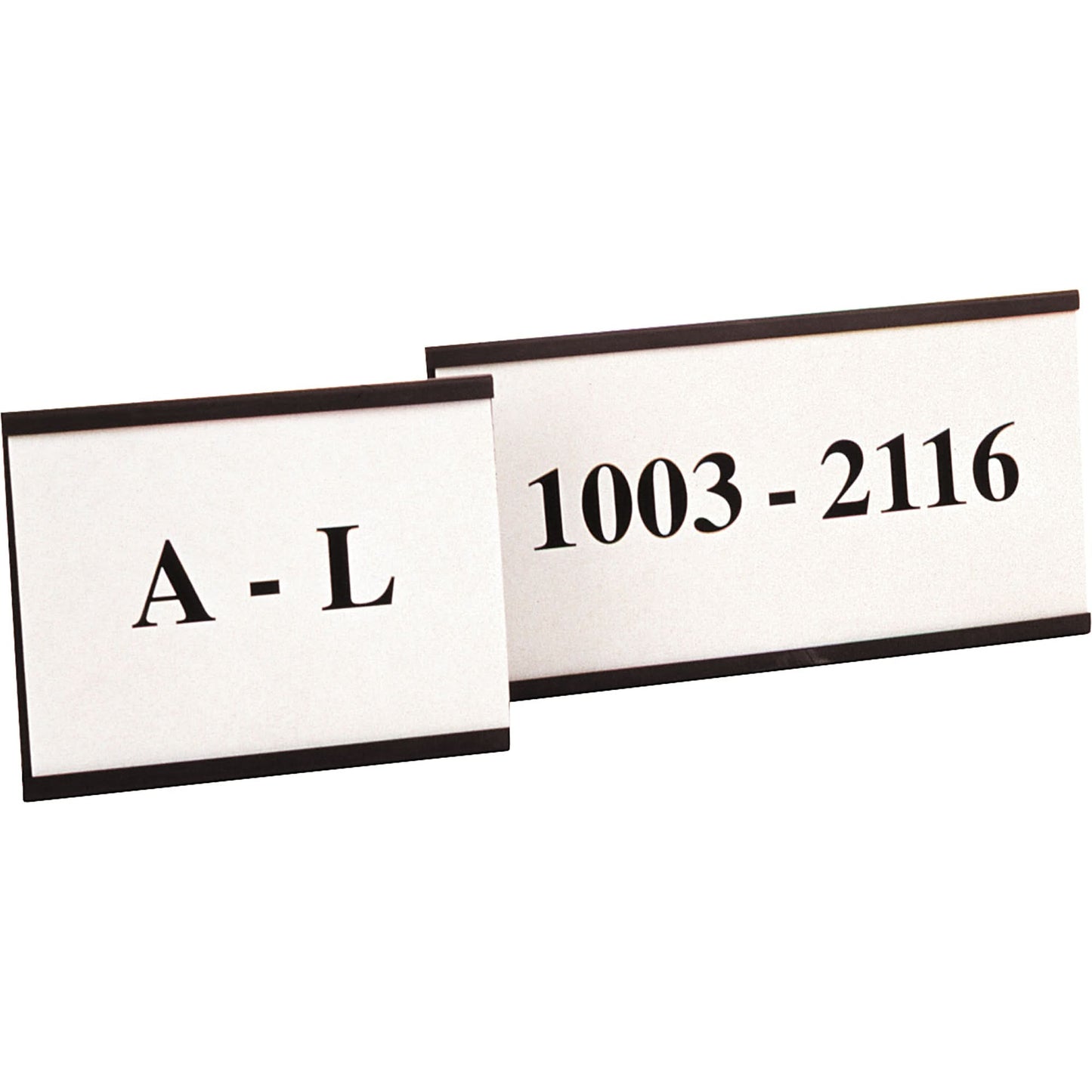 Magnetic Card Holders, Magnetic, 8" L x 3" W