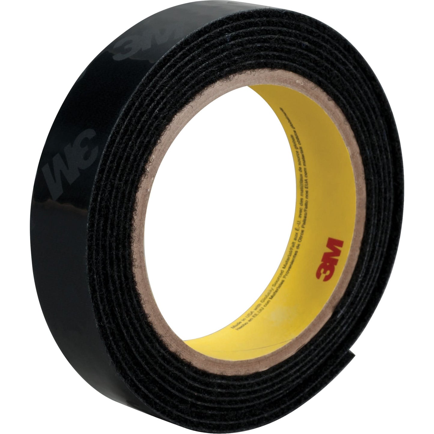 Fastener, Hook, 50 yds x 1-1/2", Adhesive, Black