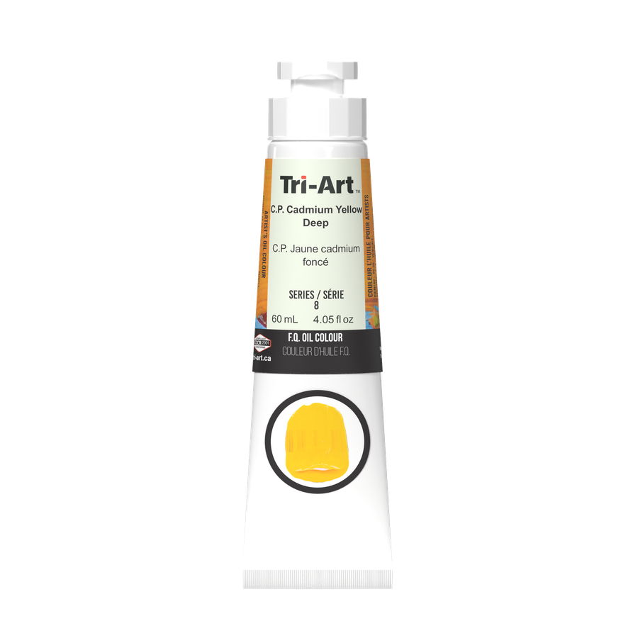 Tri-Art Oil Colours - C.P. Cadmium Yellow Deep