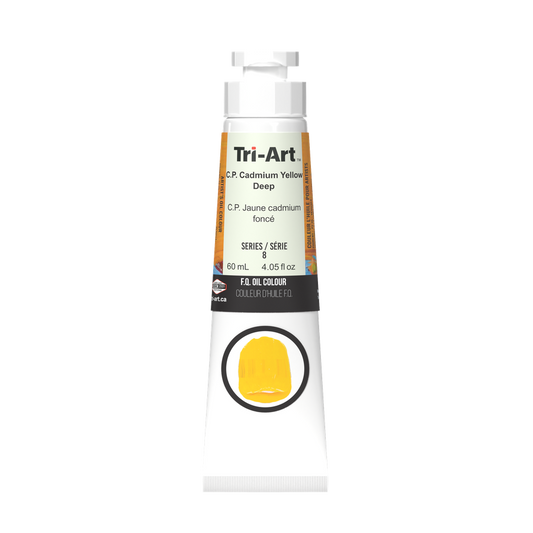Tri-Art Oil Colours - C.P. Cadmium Yellow Deep