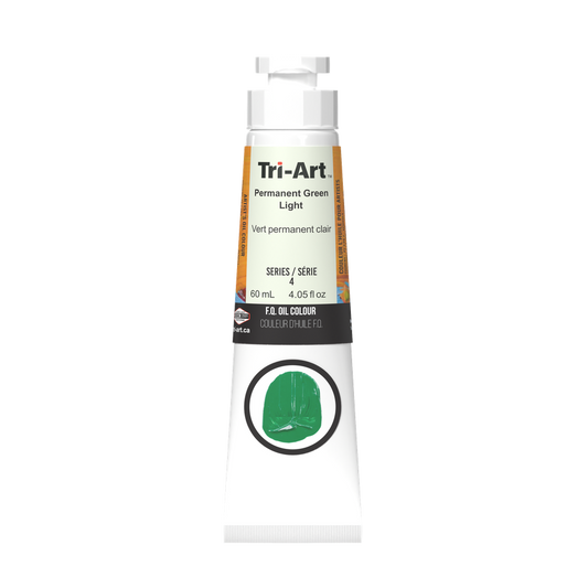 Tri-Art Oil Colours - Permanent Green Light