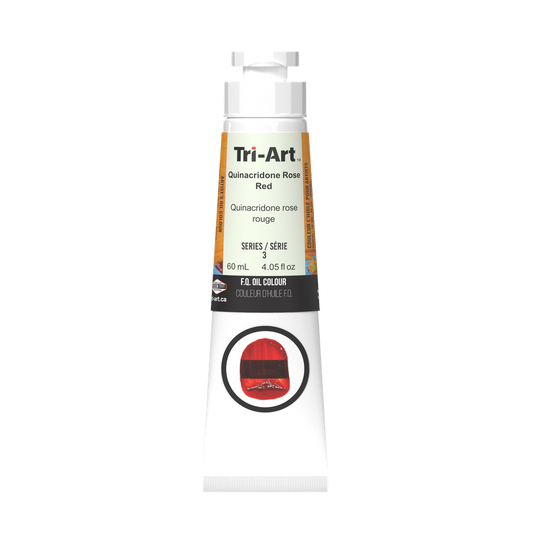 Tri-Art Oil Colours - Quinacridone Rose Red