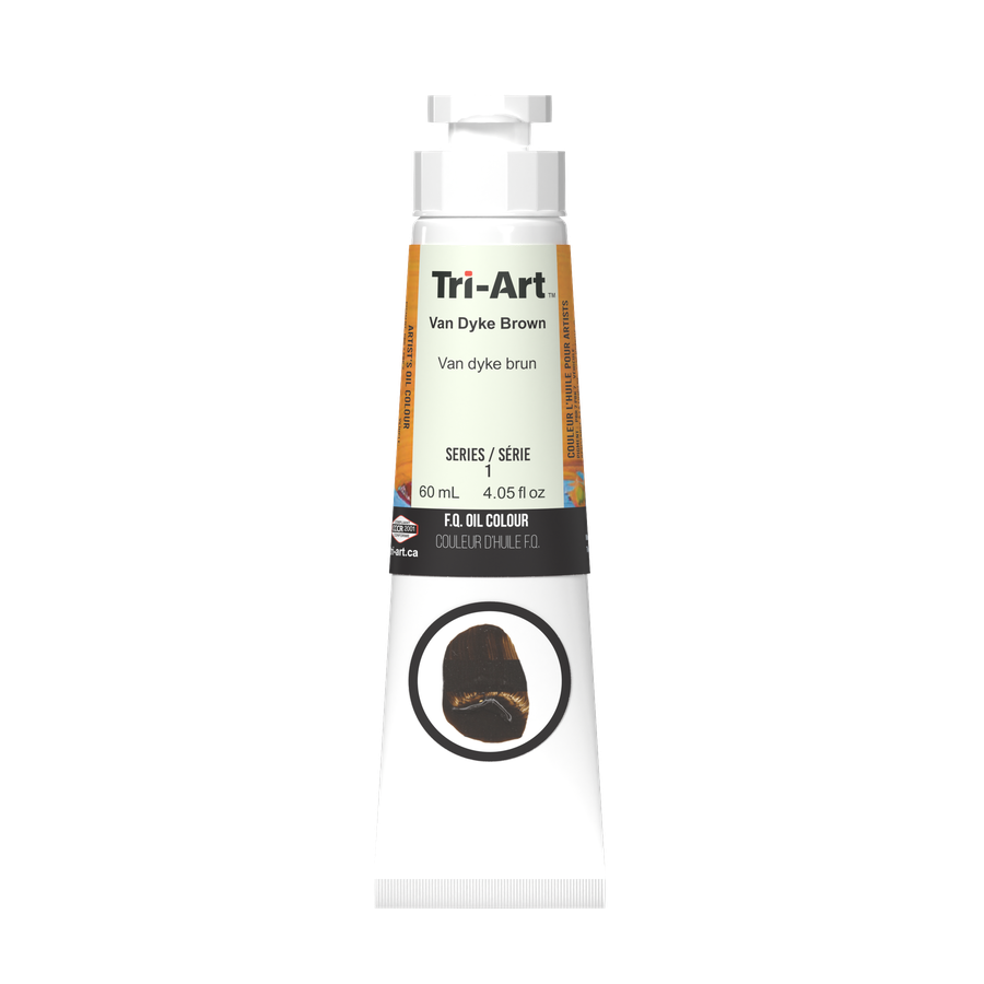 Tri-Art Oil Colours - Van Dyke Brown