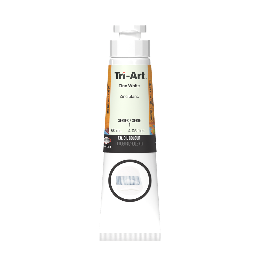 Peintures à l'huile Tri-Art - Blanc de zinc
