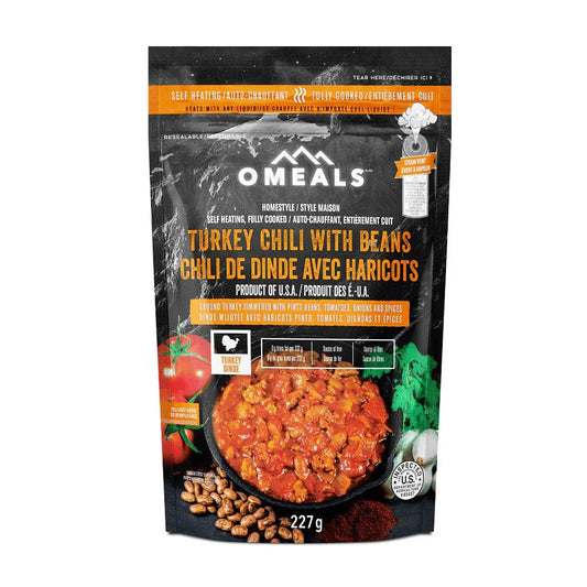 Chili à la dinde et aux haricots OMEALS