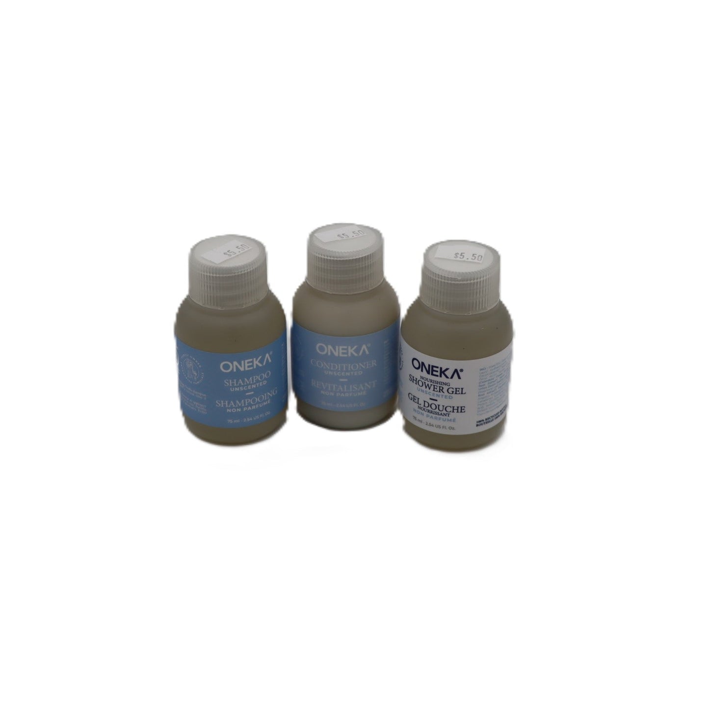ONEKA Travel Size (75ml) Personal Care Products