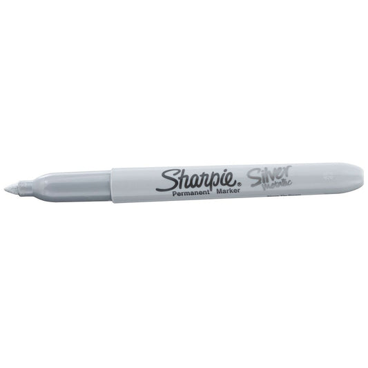 Permanent Marker, Fine, Silver