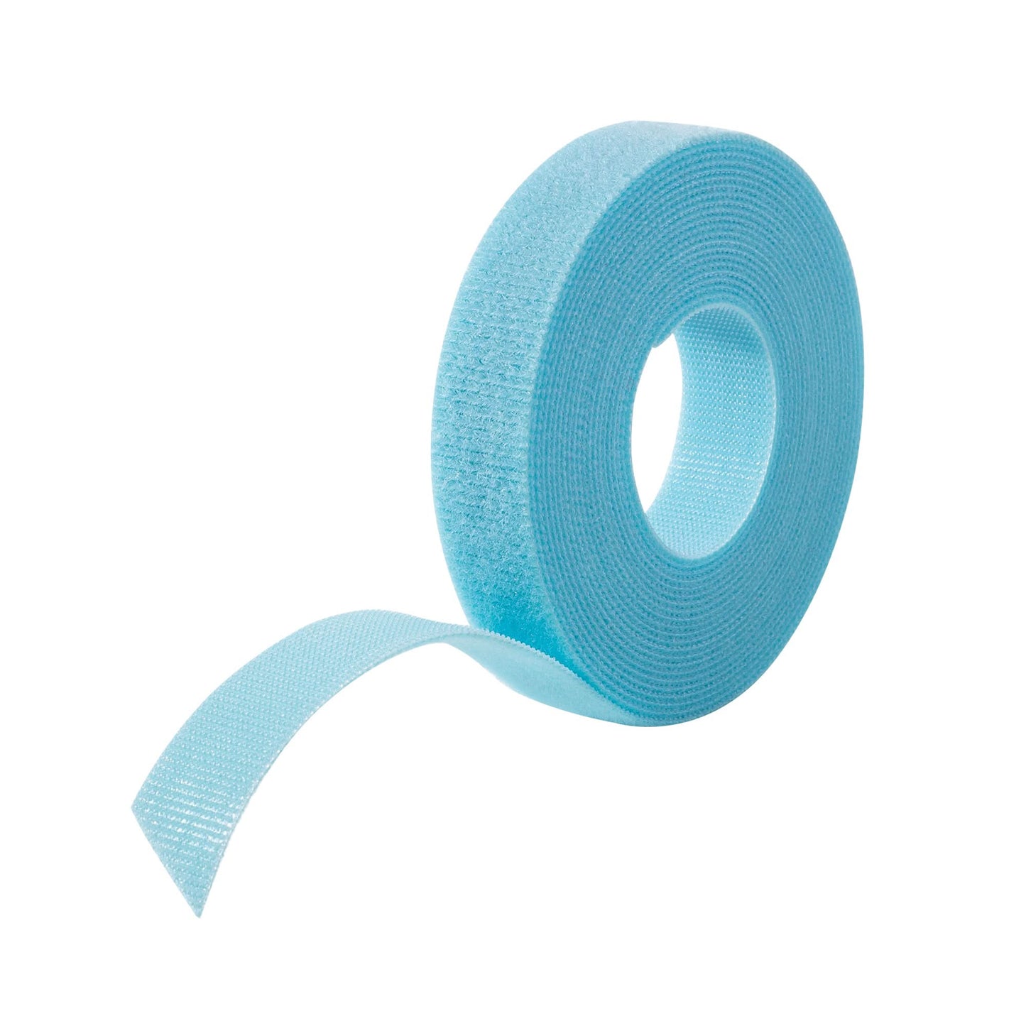 One-Wrap® Cable Management Tape, Hook & Loop, 25 yds x 3/4", Self-Grip, Aqua