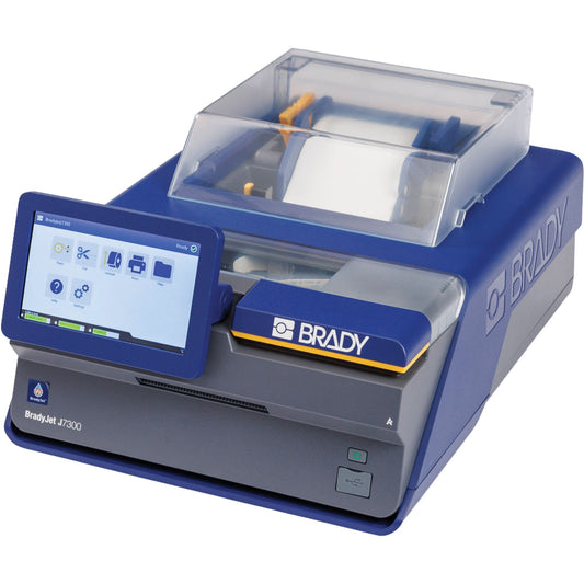 J7300 Industrial Inkjet Colour Label Printer Wi-Fi with Product & Wire ID Software, 48" Tape, 1.2 IPS