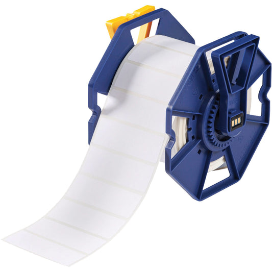 UL Approved Permanent Adhesive Labels, Polyester, 3" L x 1" H, White