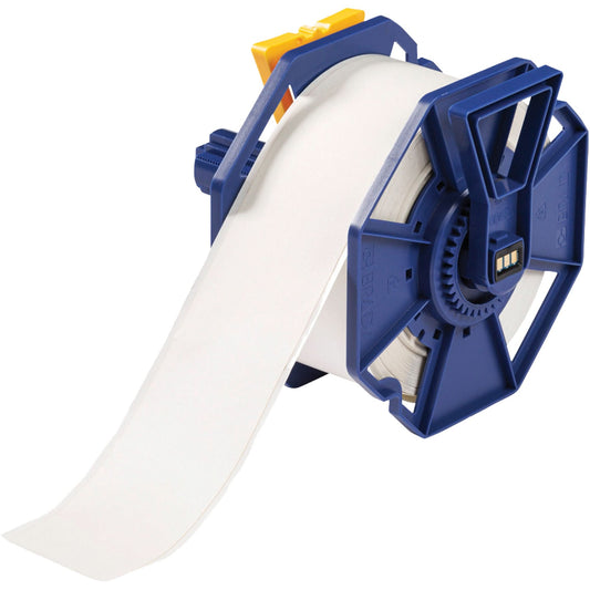 Ruban adhésif permanent pour étiqueteuse, papier, blanc, largeur 2,25 po