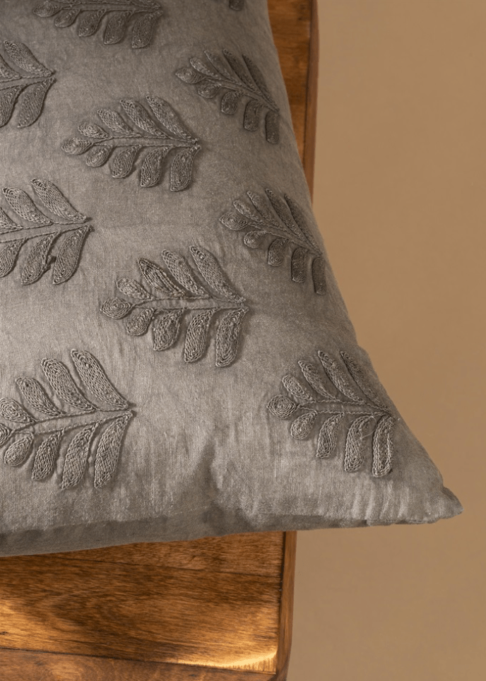Orchard Pillow – Charcoal