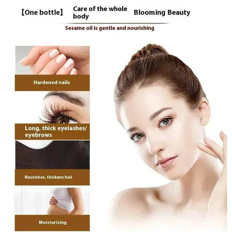 Organic Castor Oil for Hair Treatment, Repair and Nourishes Hair Follicle, Prevent Hair Loss
