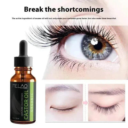 Organic Castor Oil for Hair Treatment, Repair and Nourishes Hair Follicle, Prevent Hair Loss