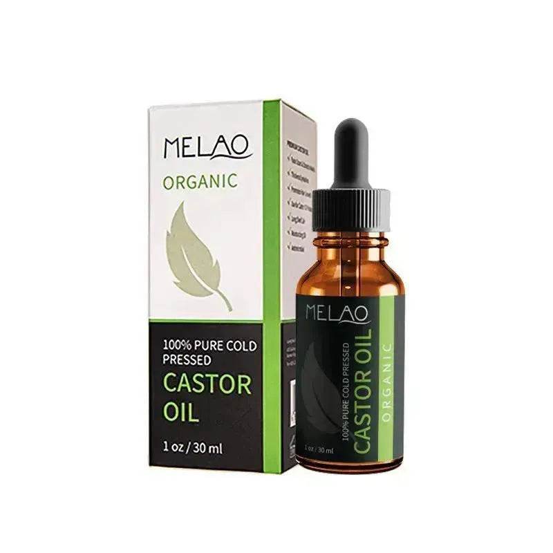 Organic Castor Oil for Hair Treatment, Repair and Nourishes Hair Follicle, Prevent Hair Loss