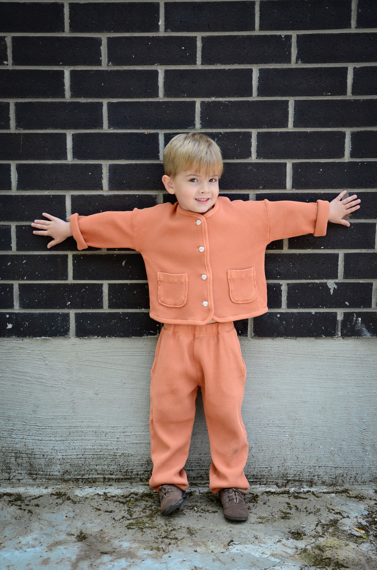 The Comfy Organic Cotton Cardigan - FIRESTONE