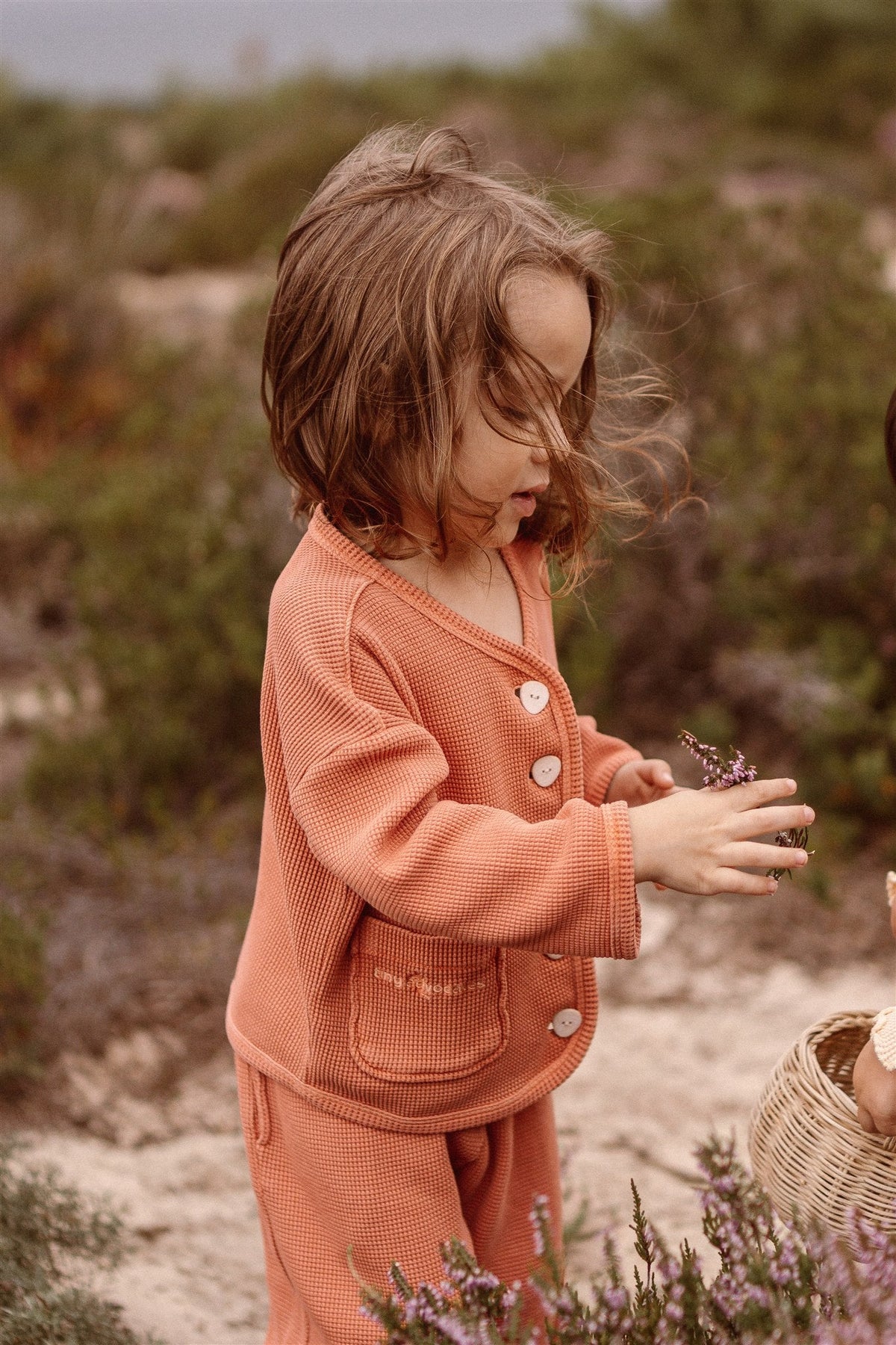 The Comfy Organic Cotton Cardigan - FIRESTONE