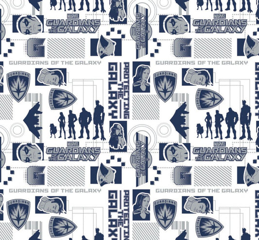 Marvel Guardians of the Galaxy - Silhouttes - Blue