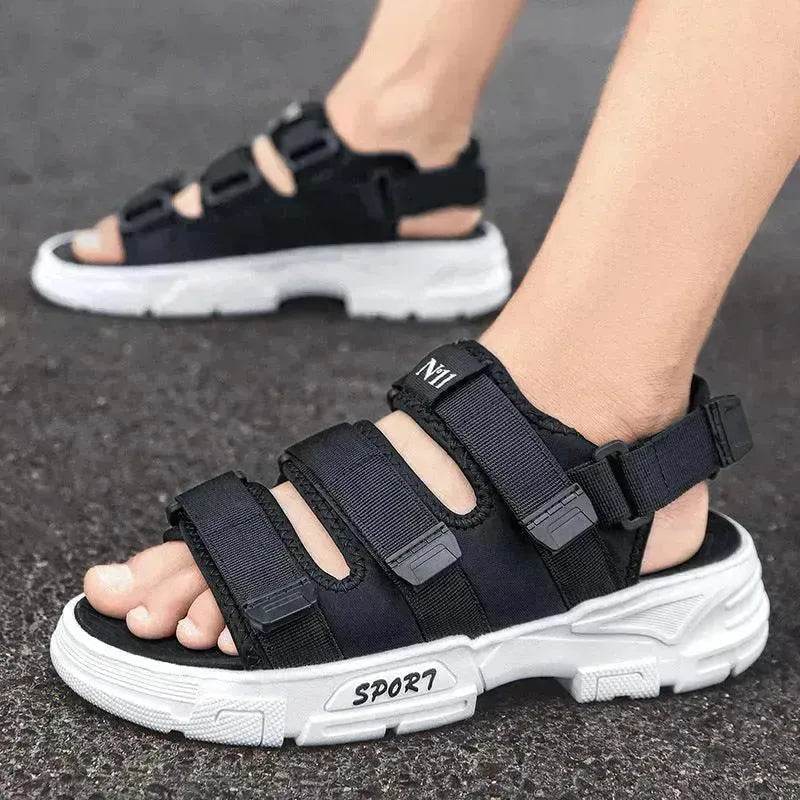 Outer Wear Sandals Men's Vietnamese Thick-soled Anti-slip Beach Shoes