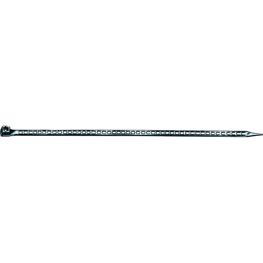 Attaches auto-bloquantes de type échelle, 279 mm de long, résistance à la traction de 18 kg, naturel