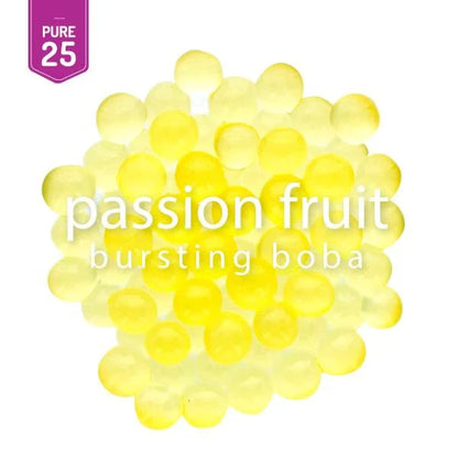 Passionfruit Bursting Boba Pure25 - Popping Boba - Bossen - Canada - Ships Free Within Canada on Orders Above CAD $199