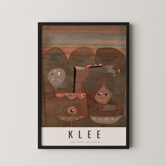 Paul Klee - Barbarian Sacrifice | Modern Abstract Art (Available handframed or unframed)