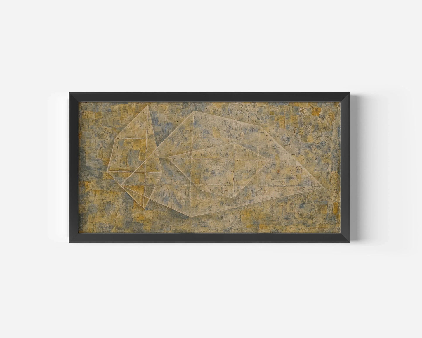 Paul Klee - P 14 | Modern Abstract Wide Panoramic Art (available handframed or unframed) 2x1