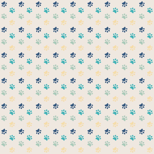 Blue's Clues and Me  Paw Prints Adhesive Vinyl