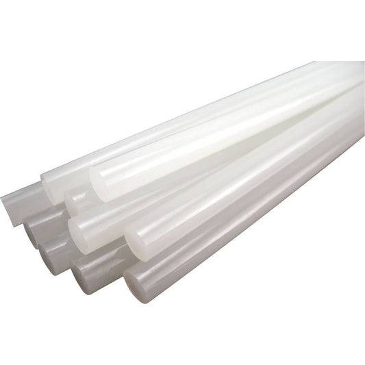 Glue Stick, 7/16" Dia. x 10" L, Clear