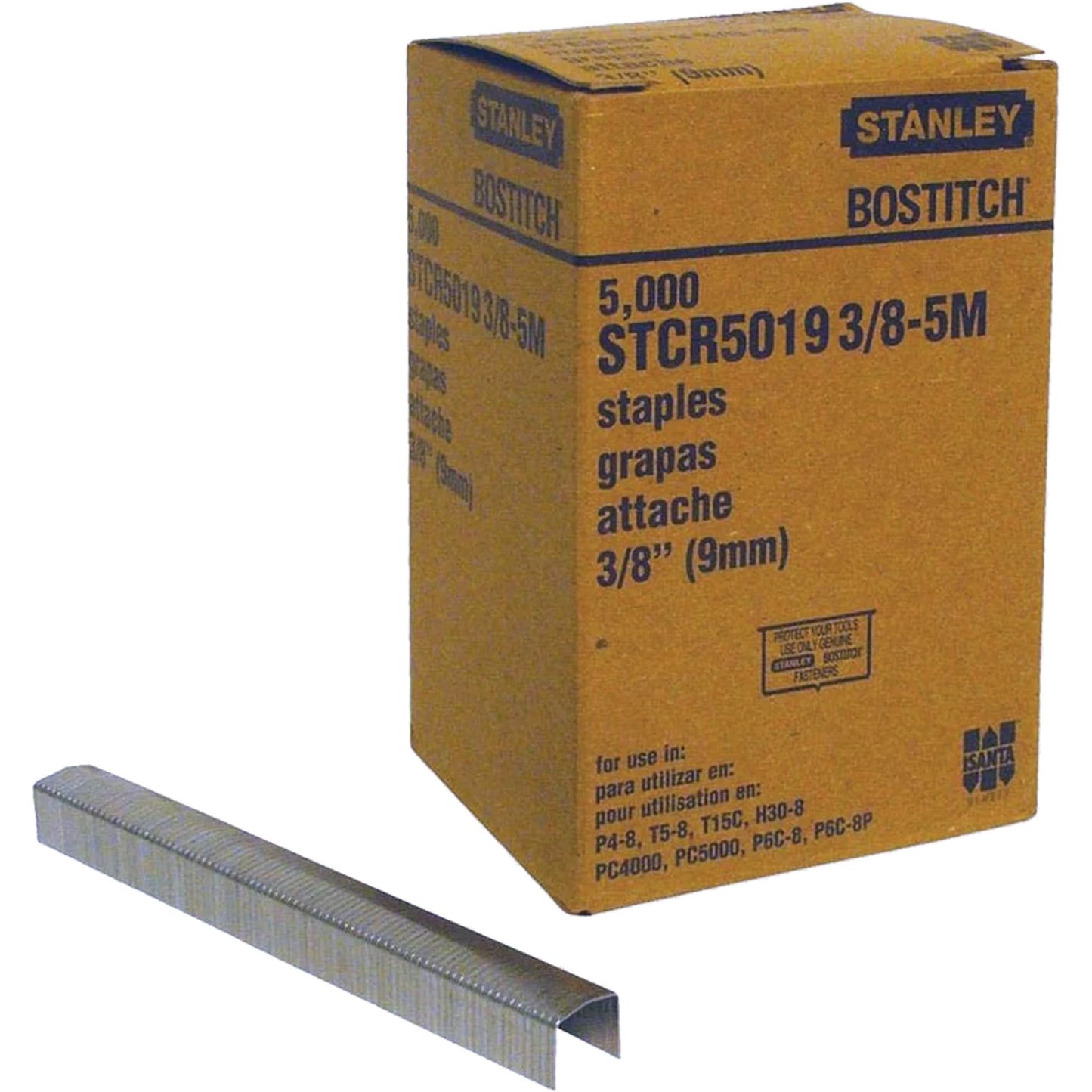 Industrial Stapling Pliers Staples, 16 Gauge, 7/16" Wide Crown, 3/8" Long