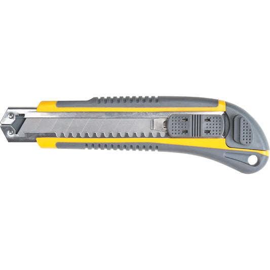 Knife ATK100, 18 mm, Carbon Steel, Rubber Handle