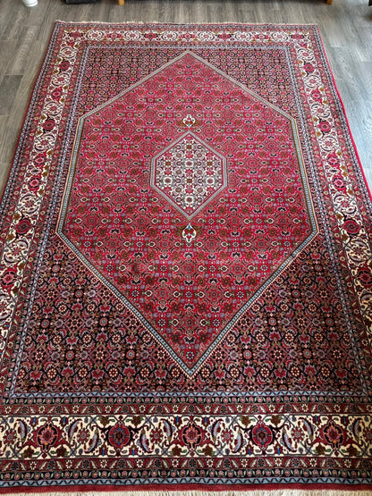 Persian Bidjar Rug | 6' 5" x 9' 9"