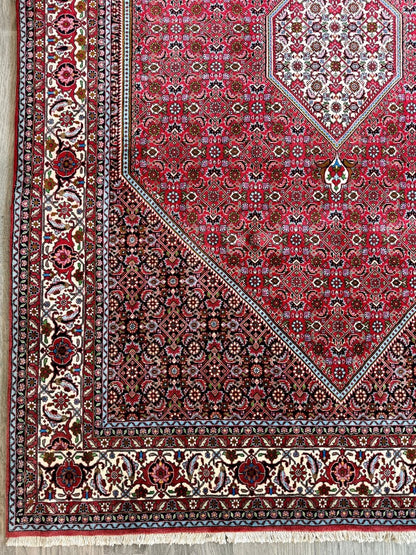 Persian Bidjar Rug | 6' 5" x 9' 9"