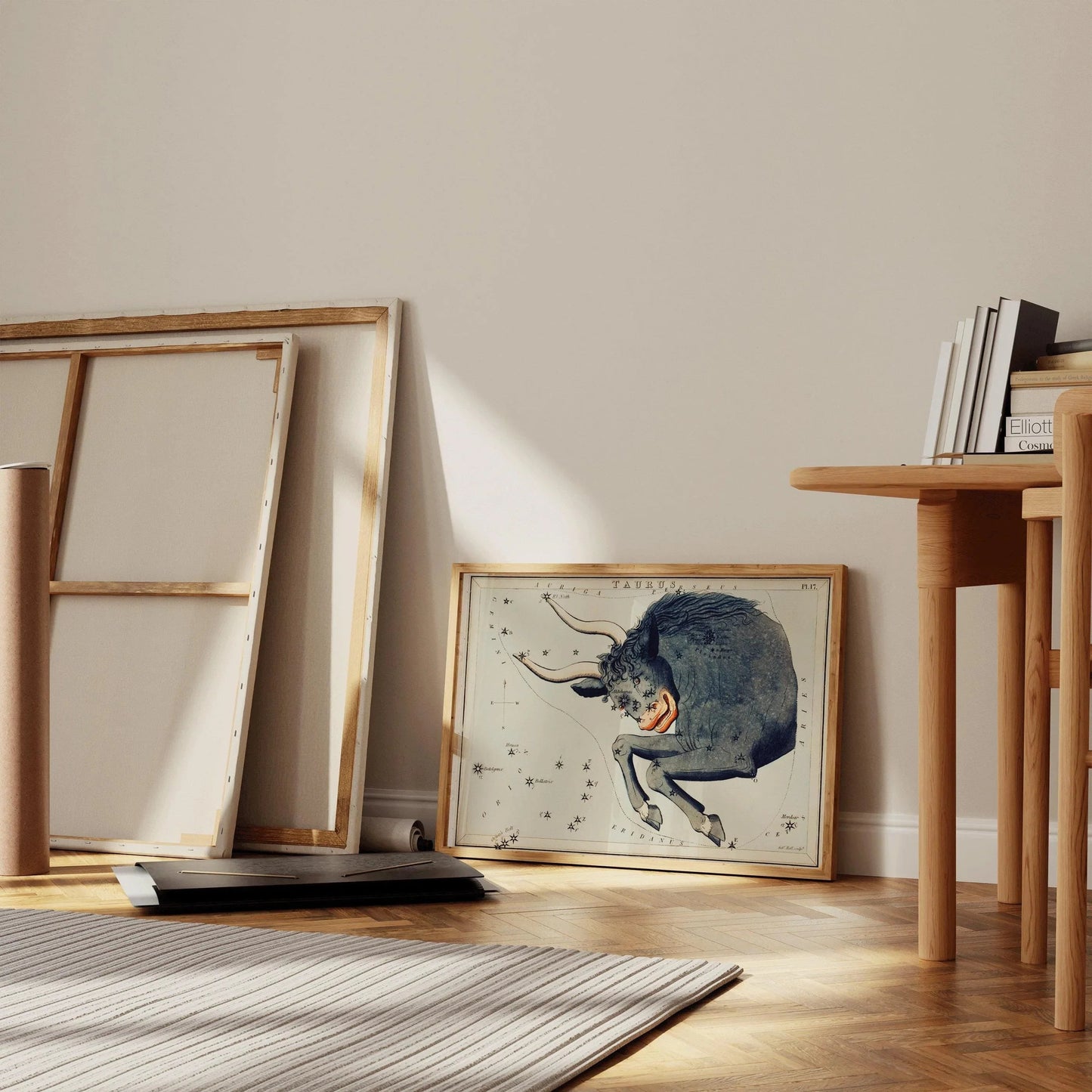 Personalizable Vintage Astrological Sign Print - Taurus | Sidney Hall Art (available handframed or unframed)