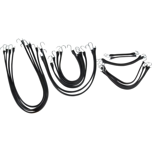 Rubber Tie Down Set, 9"