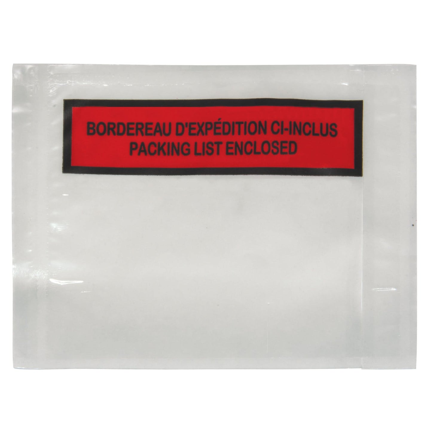 Pochette porte-document, 11,4 cm L x 14 cm W, chargement par l'arrière