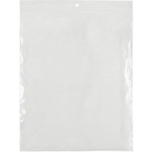 Poly Bags, Reclosable, 10" x 8", 4 mils