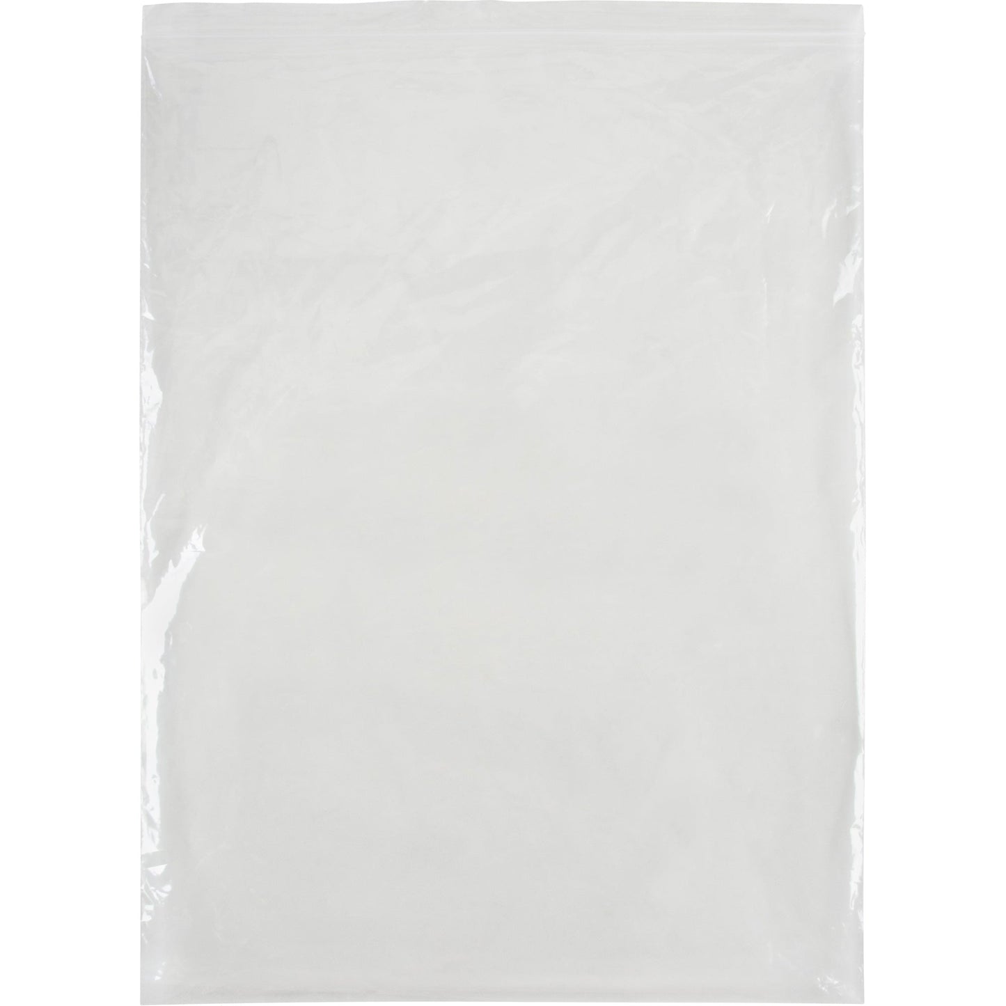 Poly Bags, Reclosable, 20" x 15", 2 mils